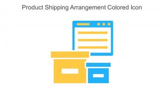 Product Shipping Arrangement Colored Icon In Powerpoint Pptx Png And Editable Eps Format