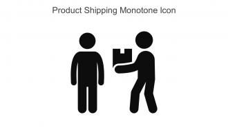 Product Shipping Monotone Icon In Powerpoint Pptx Png And Editable Eps Format