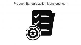 Product Standardization Monotone Icon In Powerpoint Pptx Png And Editable Eps Format
