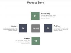 Product story ppt powerpoint presentation model introduction cpb