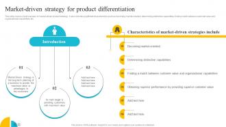 Product Strategy A Guide To Core Concepts Market Driven Strategy Product Strategy SS V