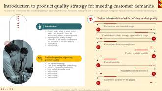 Product Strategy And Innovation Guide Introduction To Product Quality Strategy SS V