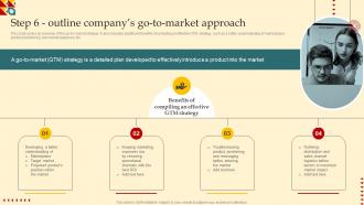 Product Strategy And Innovation Guide Step 6 Outline Companys Go To Market Approach Strategy SS V