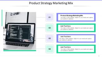 Product Strategy Marketing Mix In Powerpoint And Google Slides Cpb