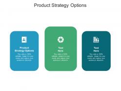 Product strategy options ppt powerpoint presentation pictures backgrounds cpb