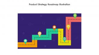 Product Strategy Roadmap Illustration
