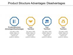 Product structure advantages disadvantages ppt powerpoint presentation file professional cpb