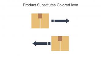 Product Substitutes Colored Icon In Powerpoint Pptx Png And Editable Eps Format