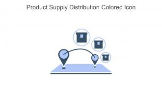 Product Supply Distribution Colored Icon In Powerpoint Pptx Png And Editable Eps Format