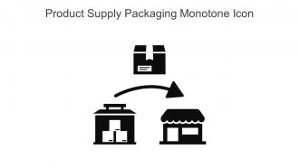 Product Supply Packaging Monotone Icon In Powerpoint Pptx Png And Editable Eps Format