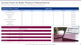 Product Survey Powerpoint PPT Template Bundles