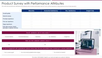 Product Survey With Performance Attributes