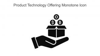Product Technology Offering Monotone Icon In Powerpoint Pptx Png And Editable Eps Format