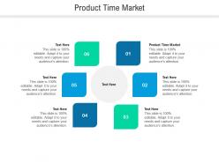 Product time market ppt powerpoint presentation styles tips cpb