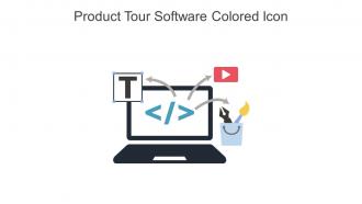 Product Tour Software Colored Icon In Powerpoint Pptx Png And Editable Eps Format