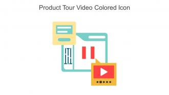 Product Tour Video Colored Icon In Powerpoint Pptx Png And Editable Eps Format