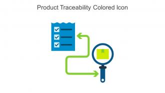 Product Traceability Colored Icon In Powerpoint Pptx Png And Editable Eps Format