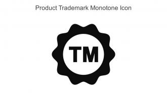 Product Trademark Monotone Icon In Powerpoint Pptx Png And Editable Eps Format