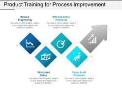 Product training for process improvement powerpoint slide ideas