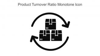 Product Turnover Ratio Monotone Icon In Powerpoint Pptx Png And Editable Eps Format