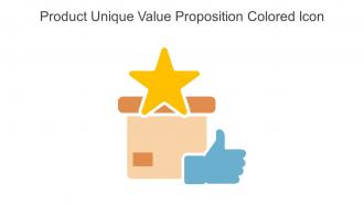 Product Unique Value Proposition Colored Icon In Powerpoint Pptx Png And Editable Eps Format