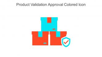Product Validation Approval Colored Icon In Powerpoint Pptx Png And Editable Eps Format