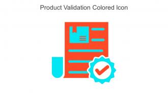 Product Validation Colored Icon In Powerpoint Pptx Png And Editable Eps Format