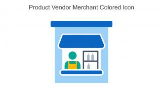 Product Vendor Merchant Colored Icon In Powerpoint Pptx Png And Editable Eps Format