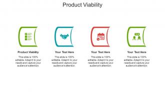 Product viability ppt powerpoint presentation infographic template visuals cpb