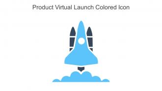 Product Virtual Launch Colored Icon In Powerpoint Pptx Png And Editable Eps Format