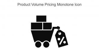 Product Volume Pricing Monotone Icon In Powerpoint Pptx Png And Editable Eps Format