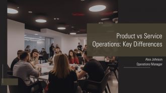 Product Vs Service Operations Key Differences PPT Mockup AT Product Vs Service Operations Key Differences PPT Mockup AT