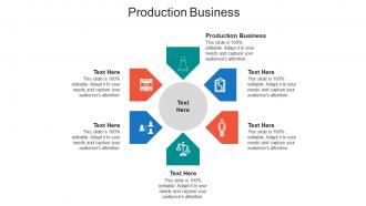 Production business ppt powerpoint presentation file deck cpb