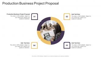 Production Business Project Proposal In Powerpoint And Google Slides Cpb