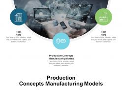 Production concepts manufacturing models ppt powerpoint presentation file styles cpb