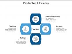 Production efficiency ppt powerpoint presentation layouts slide download cpb