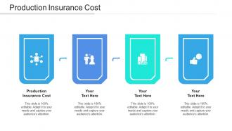 Production insurance cost ppt powerpoint presentation summary sample cpb
