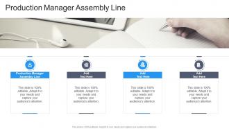 Production Manager Assembly Line In Powerpoint And Google Slides Cpb