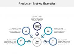Production metrics examples ppt powerpoint presentation file graphics example cpb