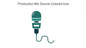 Production Mic Device Colored Icon In Powerpoint Pptx Png And Editable Eps Format