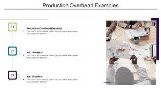 Production Overhead Examples In Powerpoint And Google Slides Cpb