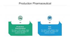 Production pharmaceutical ppt powerpoint presentation infographics graphics cpb