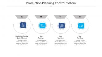 Production planning control system ppt powerpoint presentation gallery professional cpb