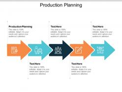 Production planning ppt powerpoint presentation show shapes cpb
