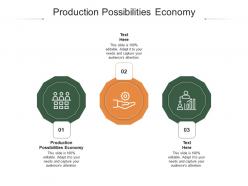 Production possibilities economy ppt powerpoint presentation summary format ideas cpb