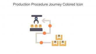 Production Procedure Journey Colored Icon In Powerpoint Pptx Png And Editable Eps Format