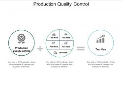 Production quality control ppt powerpoint presentation portfolio picture cpb