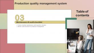 Production Quality Management System Powerpoint Presentation Slides Colorful Images