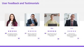 Production Report Highlighting Quality And Efficiency Metrics PPT Sample AT Good Ideas