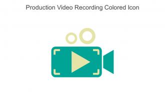 Production Video Recording Colored Icon In Powerpoint Pptx Png And Editable Eps Format